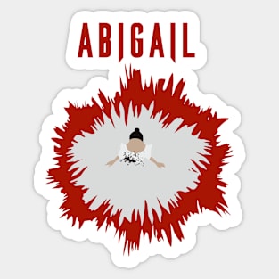Abigail Vampire Movie Sticker